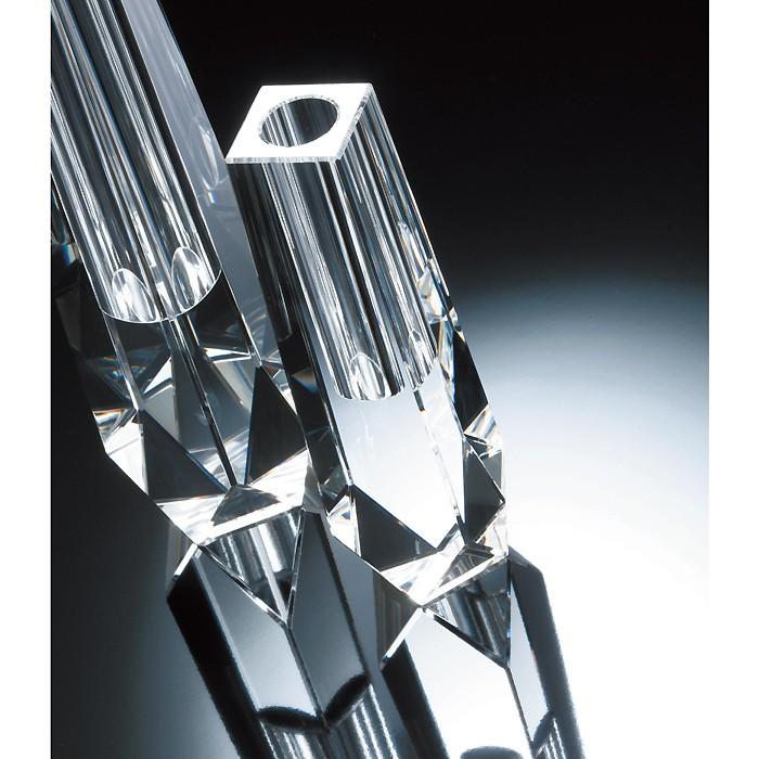 ( グラスワークス / ナルミ ) ピタゴラス 一輪挿し CS ガラス 花瓶 フラワーベース