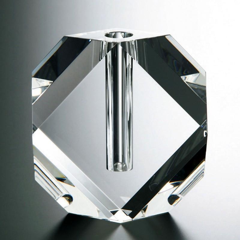 グラスワークス / ナルミ ) オクターブ 一輪挿し クリア 大 ガラス