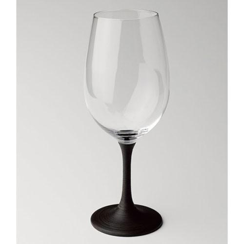( 越前塗 / JAPAN Glass ) 白ワイングラス とぎかすり漆 ( 彫刻 / ネーム入り ) 日本製 ワイングラス 名入れ メッセージ 刻印