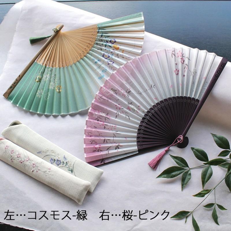 舞扇堂 ) 花しぐれ 女性向き / 桐箱入ギフトセット : ハイセレクト