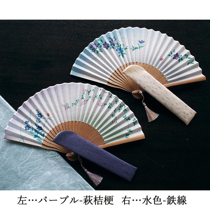 舞扇堂 清花 女性向き 桐箱入ギフトセット 扇子 京都 誕生日 贈り物 記念品 退職祝い 492 0522 ハイセレクト 通販 Yahoo ショッピング
