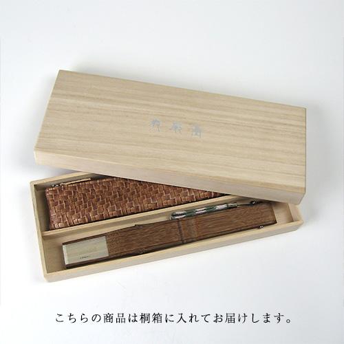舞扇堂 ) オリエント / ニードル 男性向き 桐箱入りギフトセット