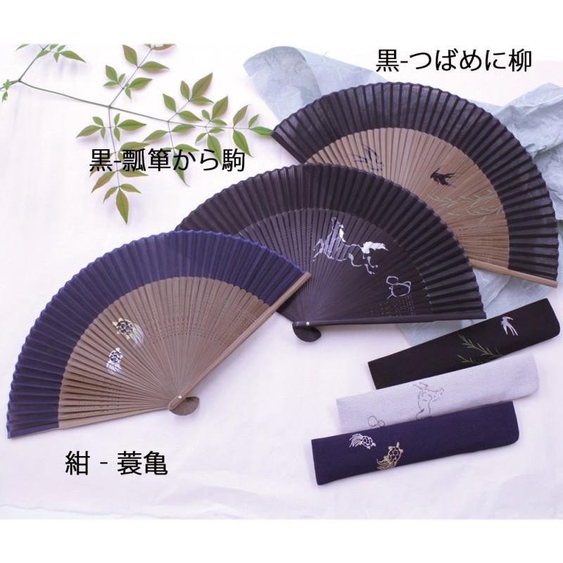 舞扇堂 ) 呼福扇 男性向き / 桐箱入ギフトセット : ハイセレクト 