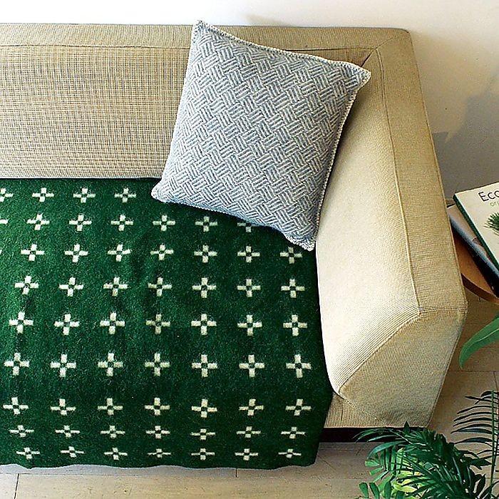 北欧 KLIPPAN クリッパン ハーフブランケット ラムウール