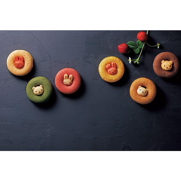 カリーノ アニマルドーナツ6個 お菓子 プレゼント お返し かわいい 出産祝い 700 1512 ハイセレクト 通販 Yahoo ショッピング