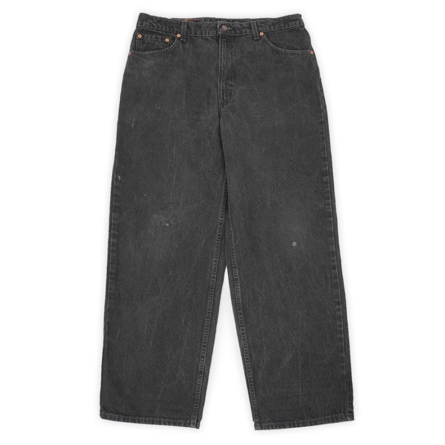 リーバイス Levi's 90s 567 ブラックデニムパンツ ジーンズ 極太