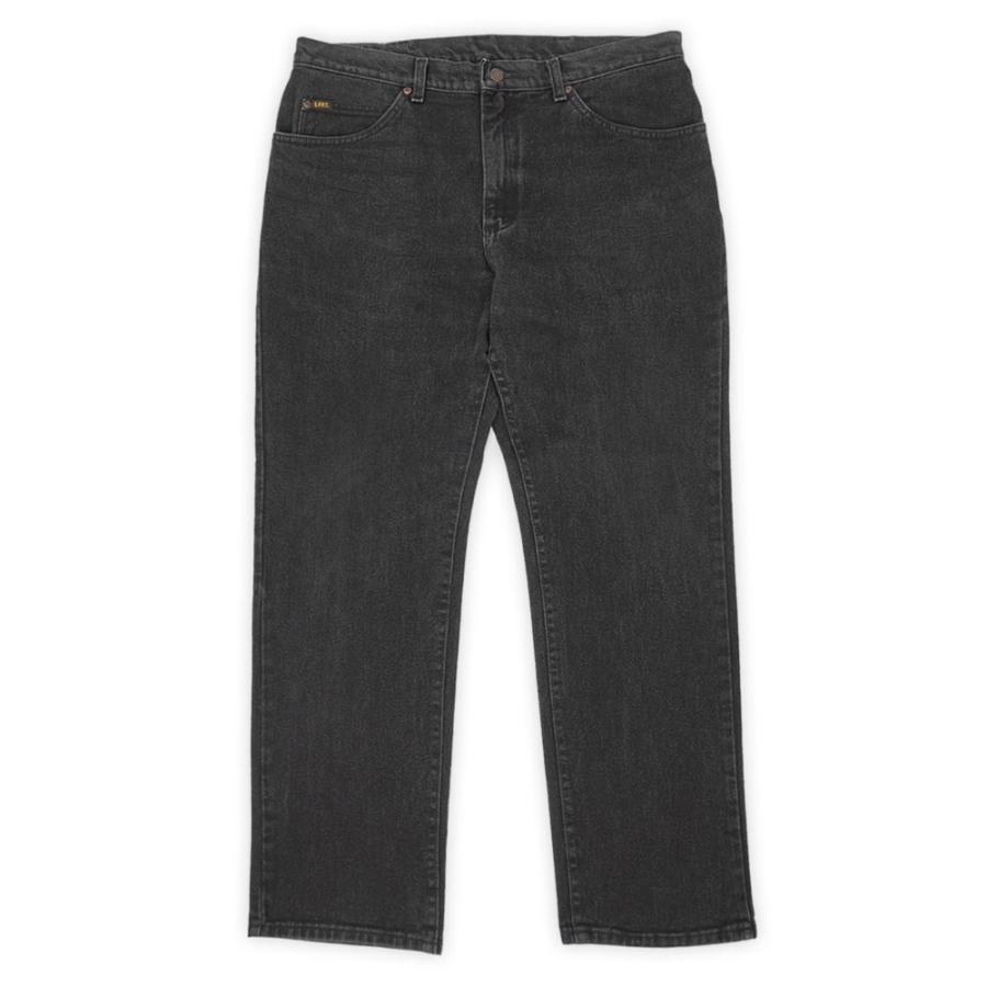 【美品】Lee リー 90s~ USA製 ブラック デニムパンツ ストレート 90s USA製 良シルエット Lee リー デニムパンツ フェード