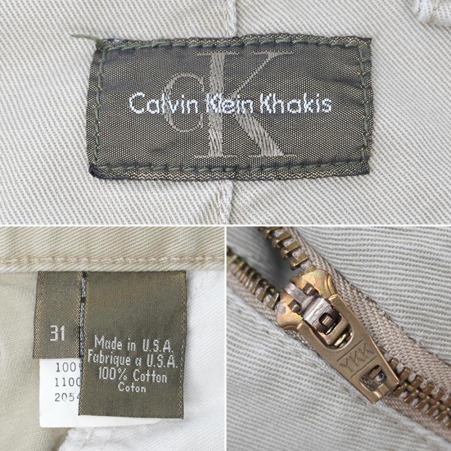 カルバンクライン カーキス Calvin Klein Khakis 90s チノカーゴパンツ 