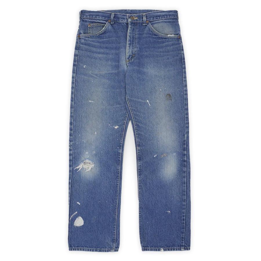 80s Lee 200-0147 デニムパンツ ジーンズ USA製 クラッシュ 101Z TALON 