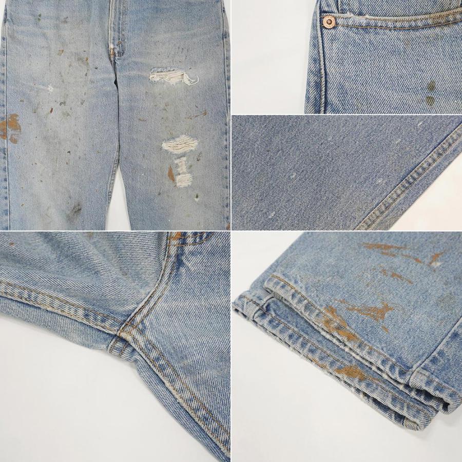 リーバイス Levi's 00s 505 デニムパンツ ジーンズ ペンキ ダメージ