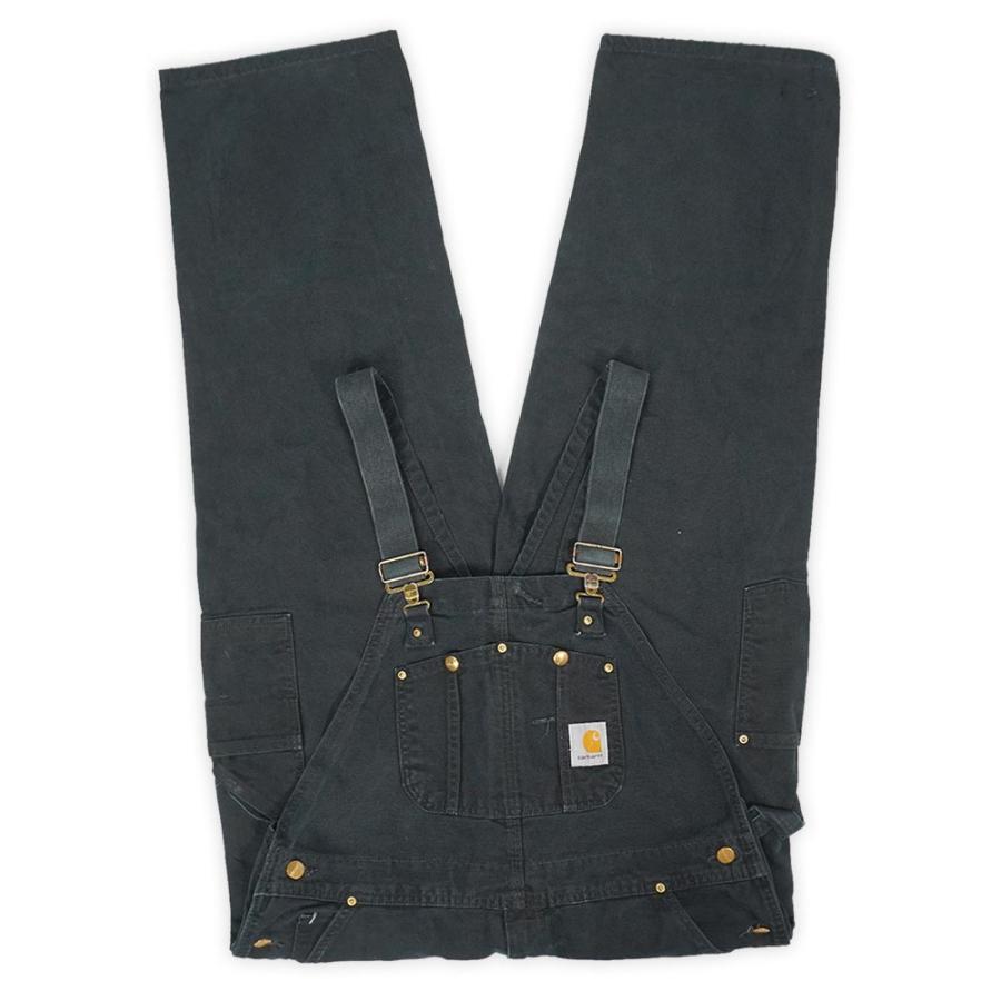 00s carhartt カーハート ダック地 ダブルニー オーバーオール 黒 カーハート Carhartt 00s ダブルニー ダックオーバーオール R01 BLK