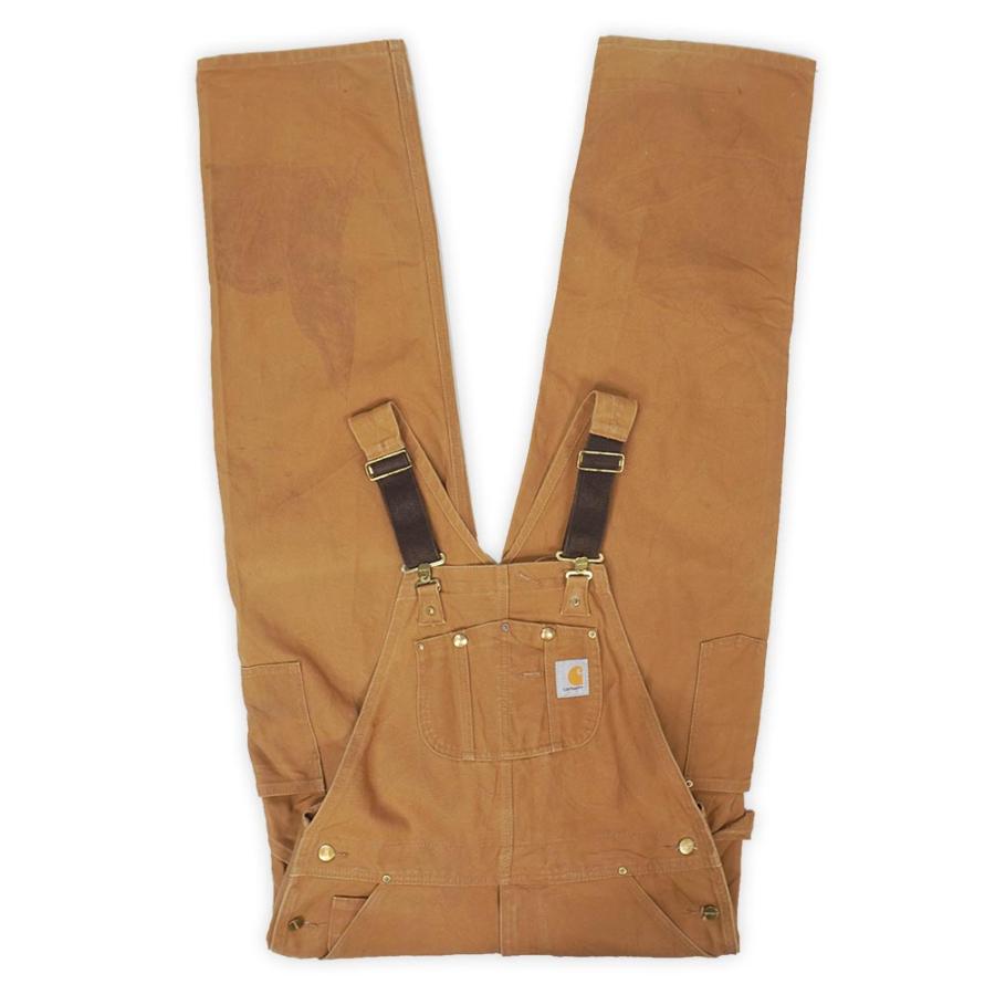カーハート Carhartt 00s ダブルニー ダックオーバーオール R01-BRN