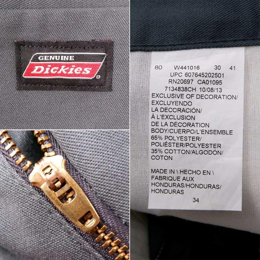 ディッキーズ Dickies 00's ワークショーツ ショートパンツ 定番 TCツイル アメリカ古着 (-6152) グレー / 灰色 サイズ W34｜hi-smile｜03