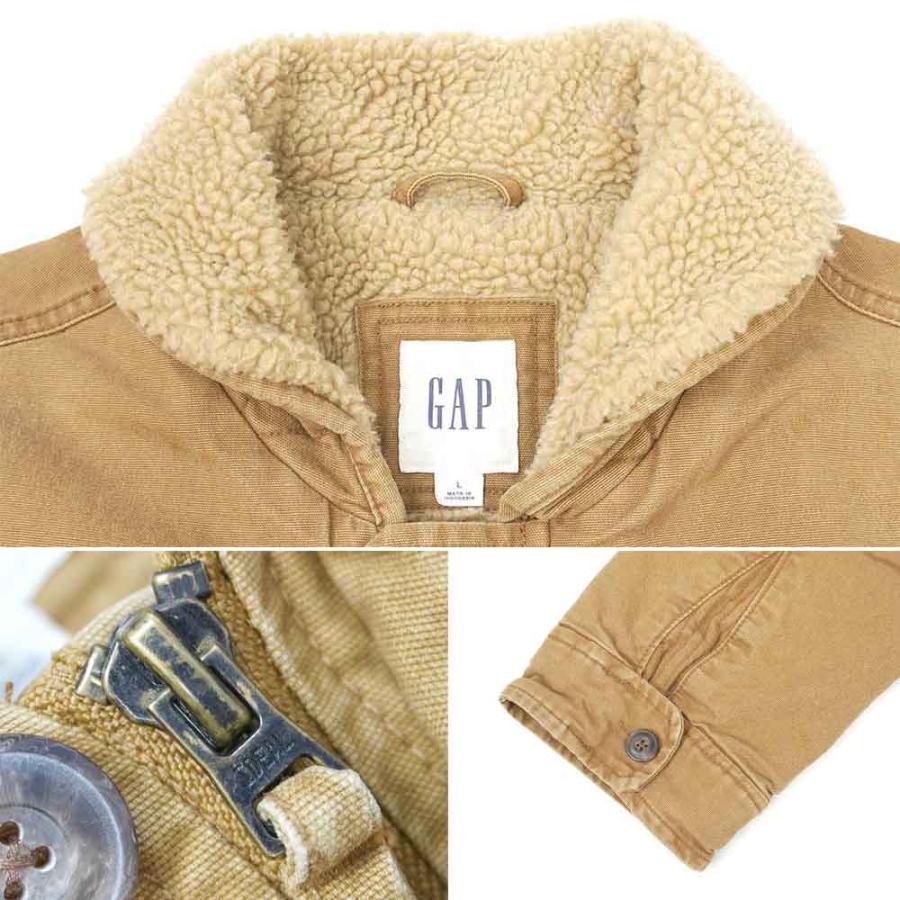 ギャップ GAP 00s Y2K デッキジャケット A-2 タイプ ボアライナー USA 