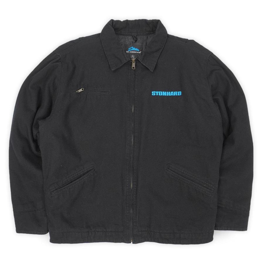 トライマウンテン Tri-Mountain 00s ダックワークジャケット 企業ロゴ