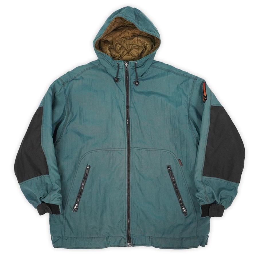 90s Columbia コロンビア CONVERT コンバート パディング フーディー 