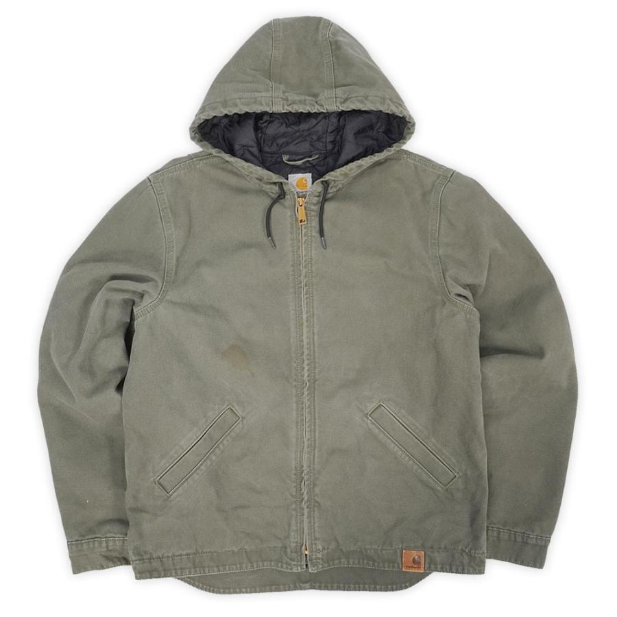 カーハート Carhartt 00s ダックフーディージャケット USA シエラ
