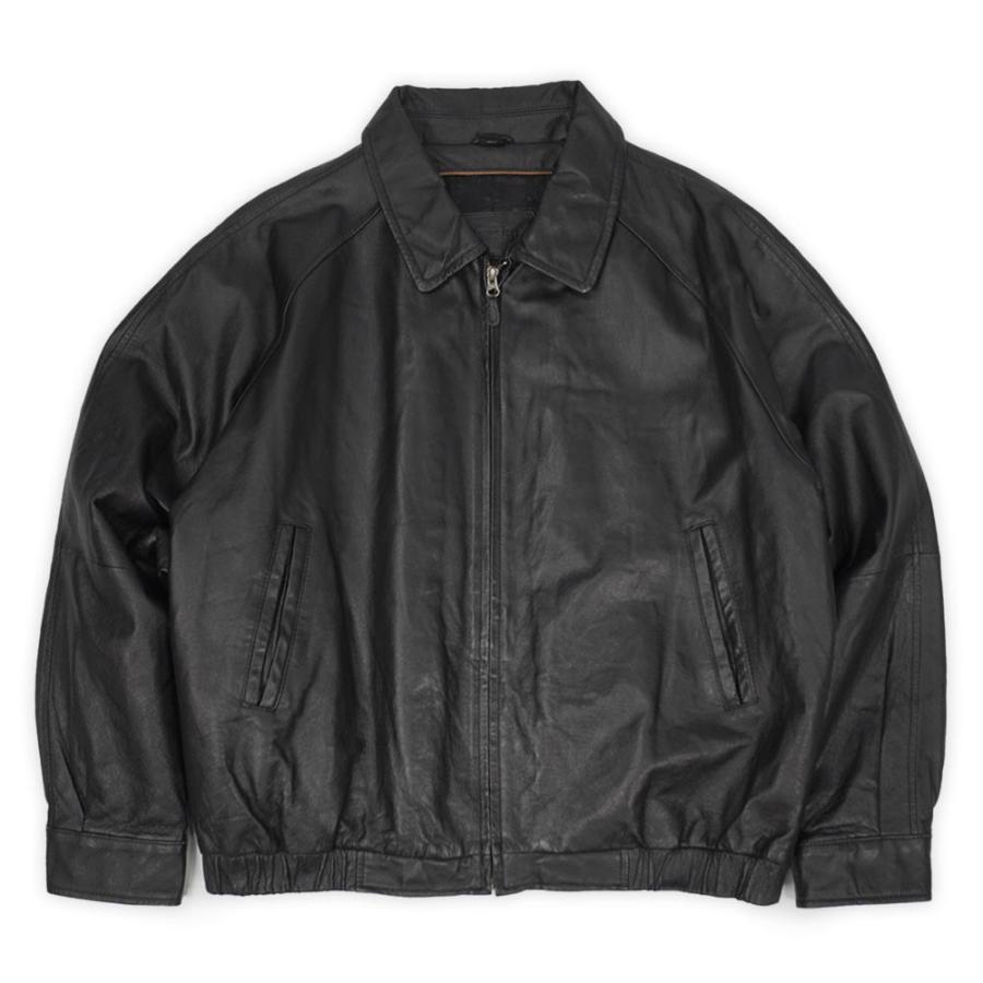 セントジョンズベイ ST JOHN'S BAY 00s レザージャケット キルティング