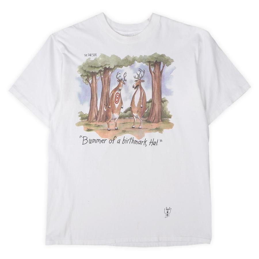 ゲイリー・ラーソン THE FAR SIDE 80s アート Tシャツ ファーサイド