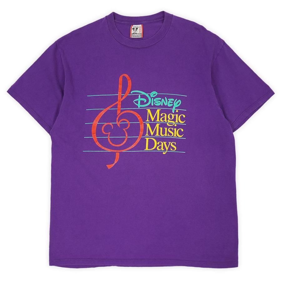 【引き取りのみ】ディズニーDisney Magic Music Days Tシャツ M ディズニー Disney 90s Magic Music Days プリントTシャツ USA製