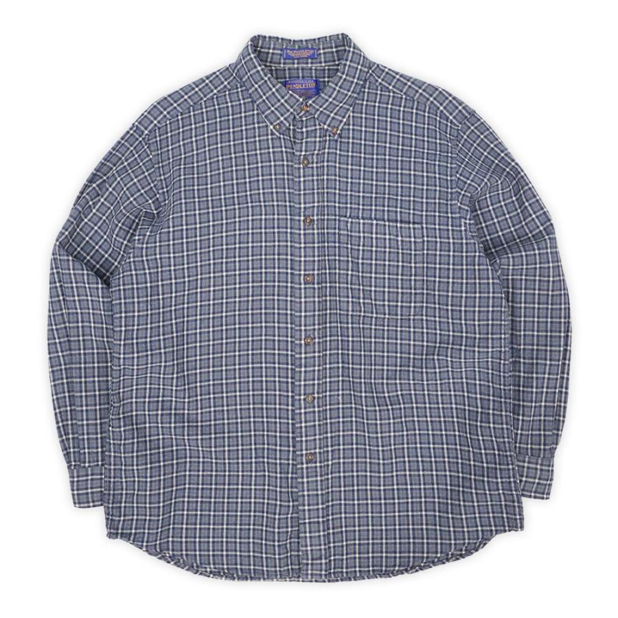 ペンドルトン SIR PENDLETON 00s ボタンダウン ウールシャツ USA