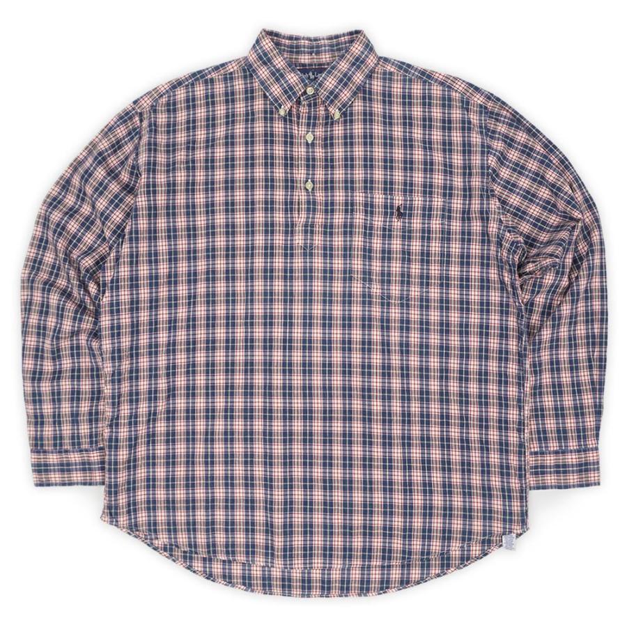 ポロラルフローレン POLO RALPH LAUREN 90s プルオーバー ボタンダウン