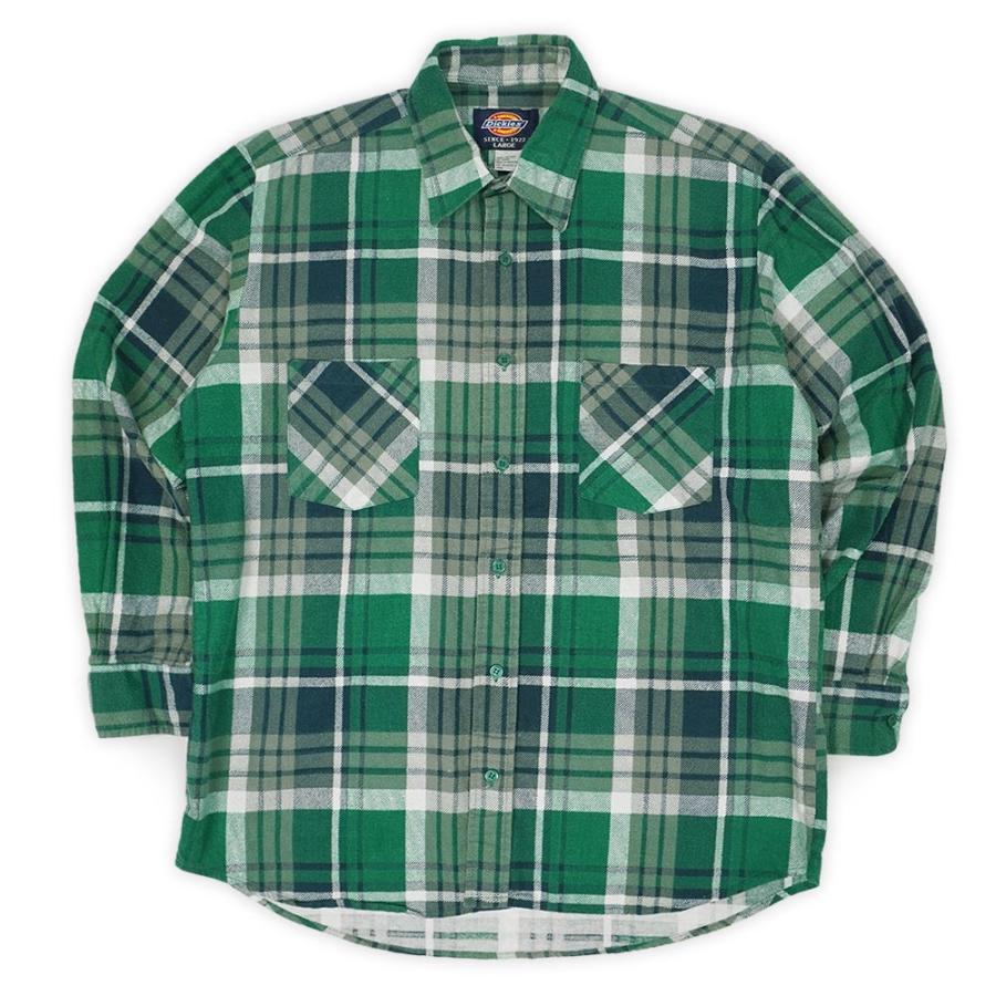 ディッキーズ Dickies 90s プリントネルシャツ アメカジ 定番