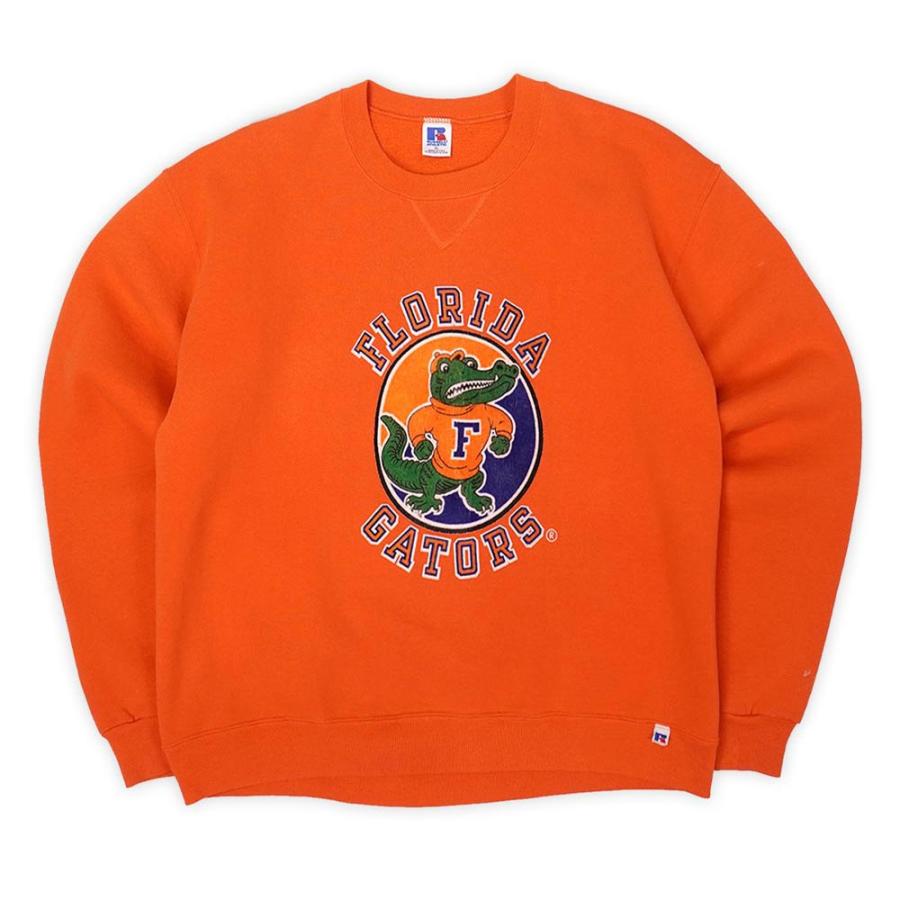 レア 80s USA製 Russell ラッセル スウェット XL ラッセル 赤タグ 年代 ラッセル RUSSELL 80s 80年代 カラーフロッキー