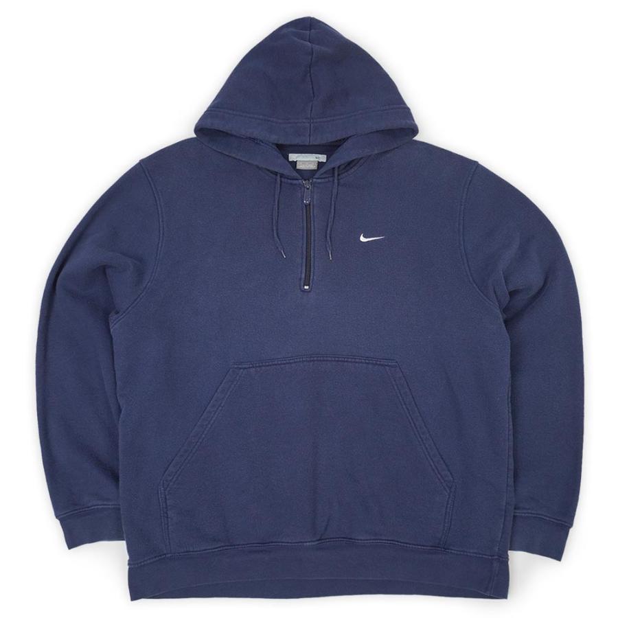 ナイキ NIKE 00s Y2K ハーフジップ ZIP スウェットパーカー ス