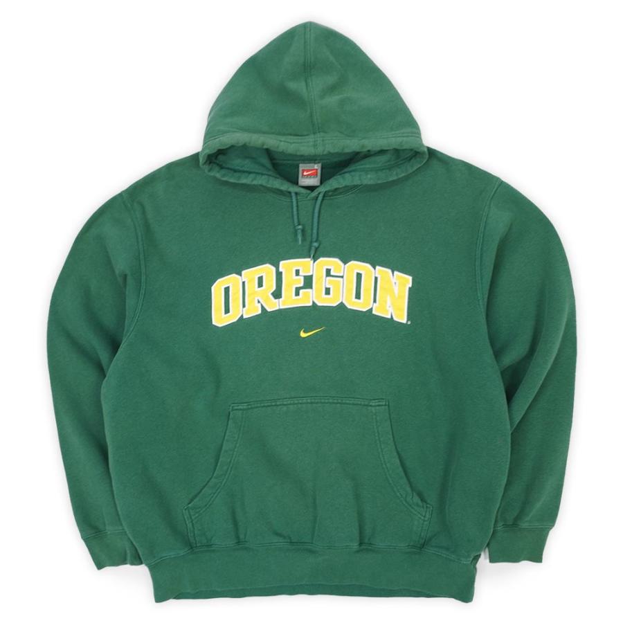 ナイキ NIKE TEAM 90s ロゴ刺繍 スウェット パーカー OREGON オレゴン 