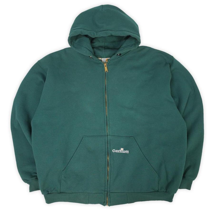 カーハート Carhartt 00s サーマルライナー フルジップ スウェット 