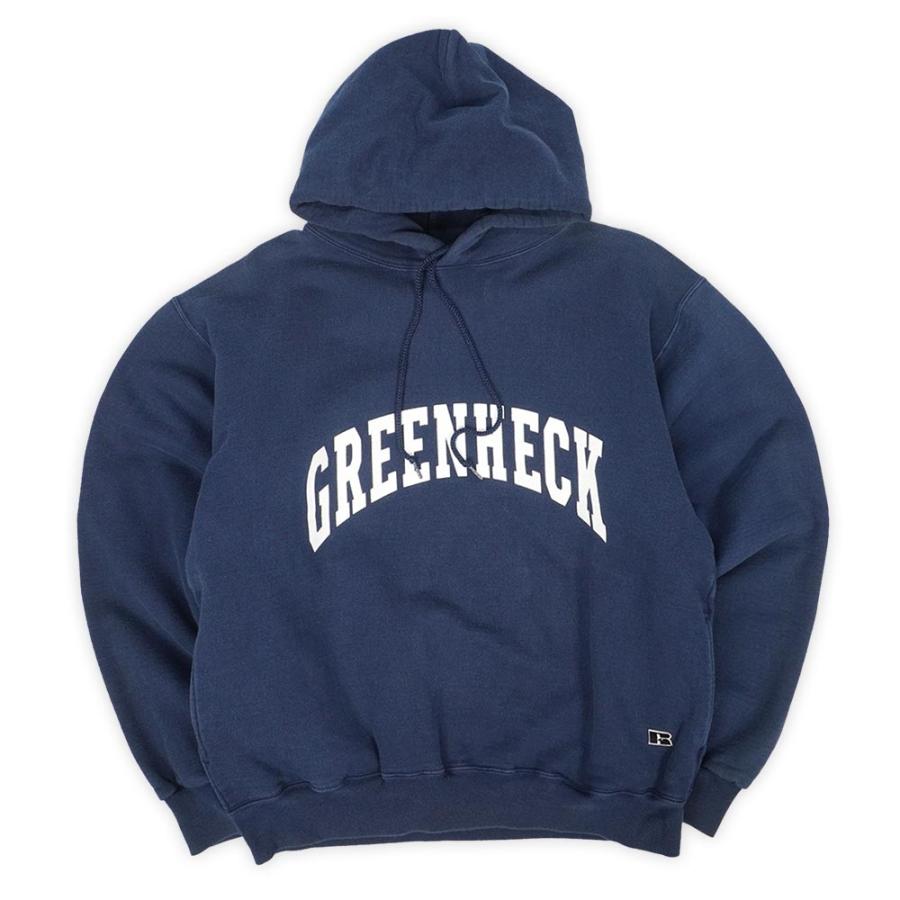 ラッセル RUSSELL 00s PRO COTTON GREENHECK カレッジ フーディー プル