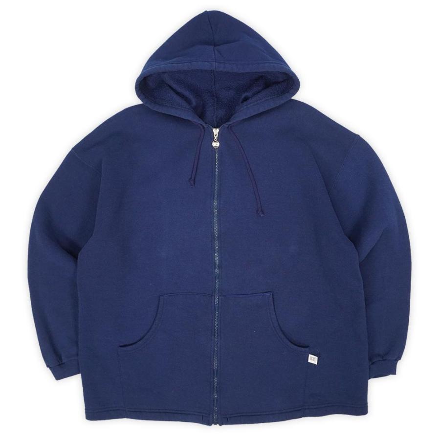 ラッセル RUSSELL 90s ジップパーカー フルジップ スウェット オールド