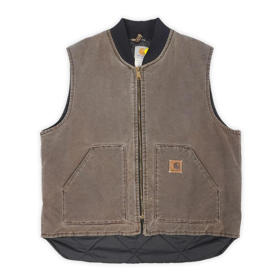 カーハート Carhartt 00s ダックベスト V02 CHT 腰ゴム アクティブ