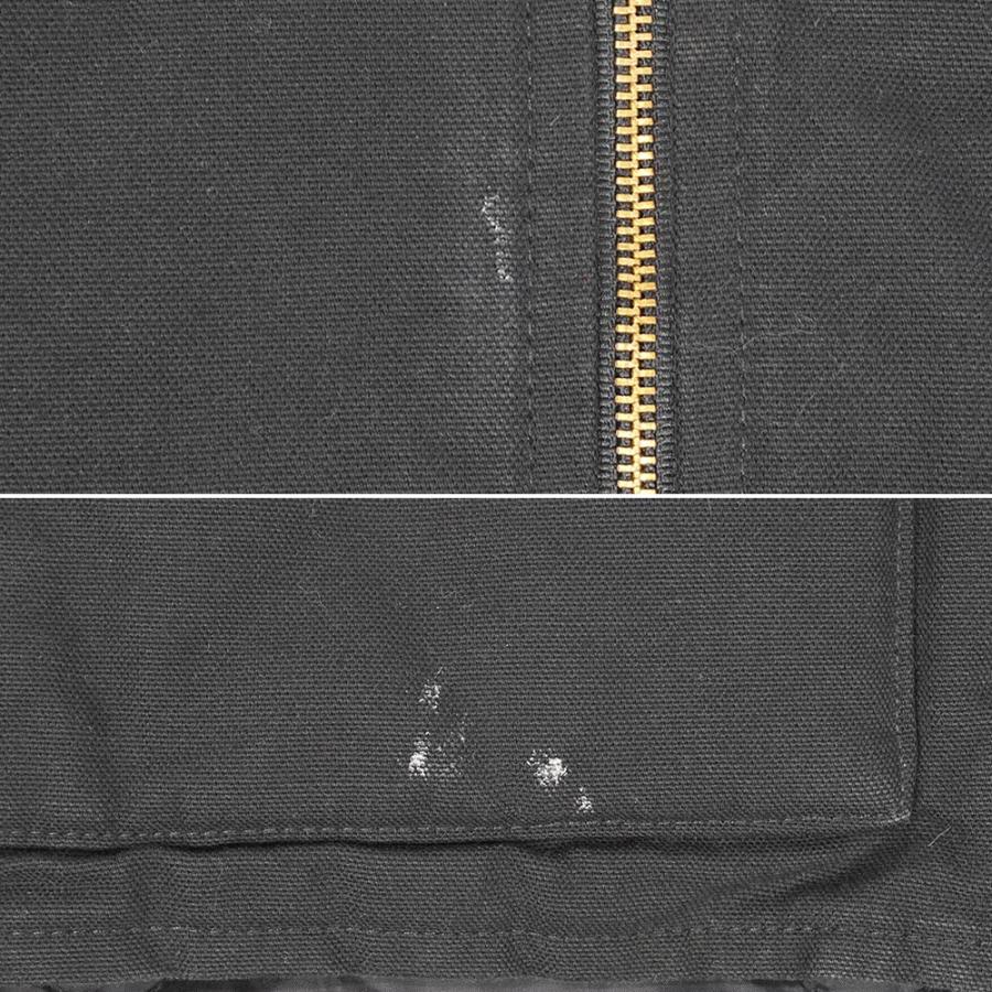 カーハート Carhartt 00s ダックベスト V01 BLK 定番 企業ロゴ刺繍