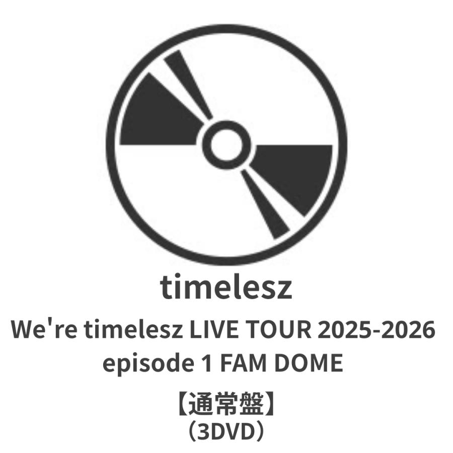 ◇ご注文より4営業日以内に発送◇ timelesz / We're LIVE TOUR 2025
