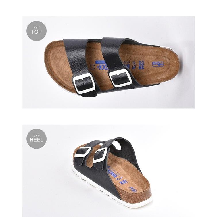 ビルケンシュトック メンズ コンフォートサンダル 普通幅 アリゾナ レザー ソフトベッド BIRKENSTOCK 01-10820281｜hi-style｜03