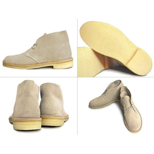 CLARKS クラークス 靴 ブーツ デザートブーツ メンズ 薄茶 10136951｜hi-style｜03