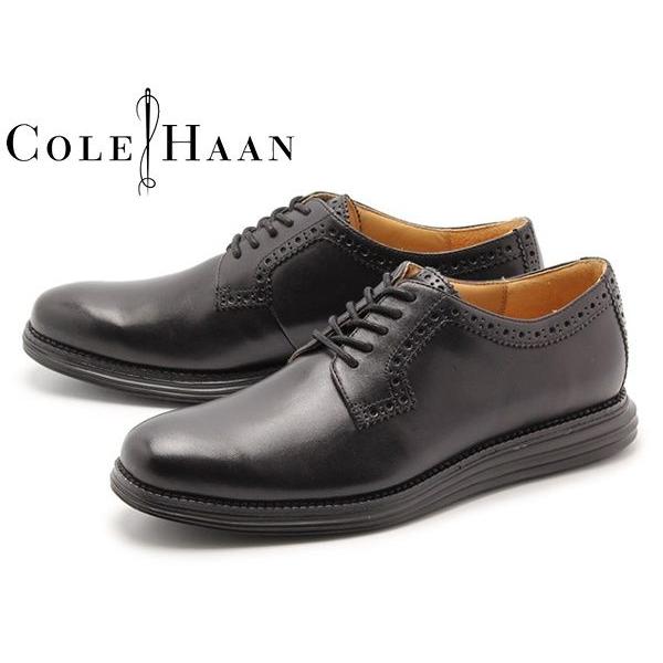 コールハーン ナイキ ルナグランド プレーントゥ ブラック COLE HAAN LUNARGRAND PLAIN TOE メンズ 11395177｜hi-style