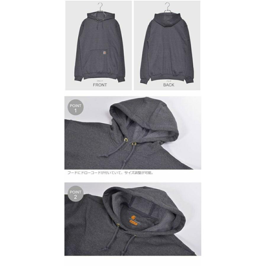 カーハート メンズ パーカー ミッドウェイト フード スウェット CARHARTT 20250065 20250065ブーツ
