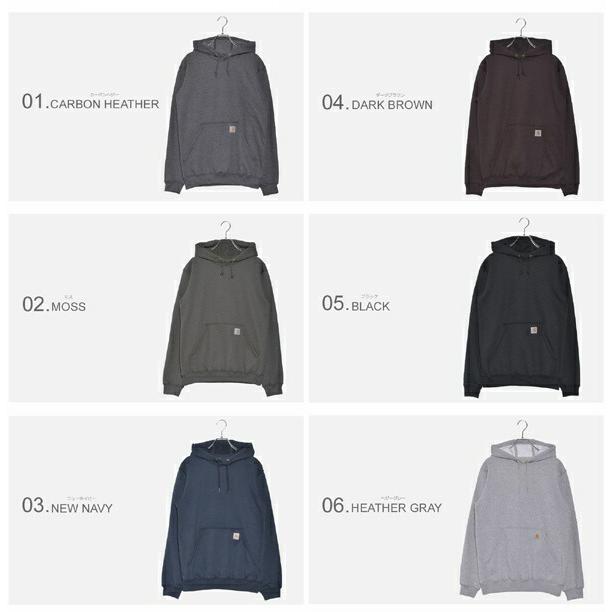 カーハート メンズ パーカー ミッドウェイト フード スウェット CARHARTT 20250065 20250065ブーツ