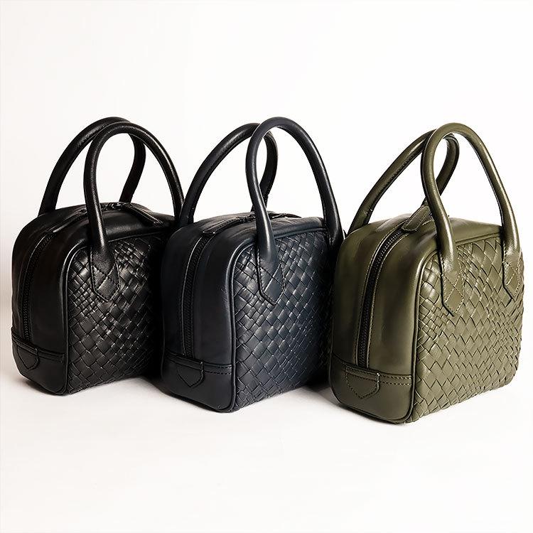 falorni ファロルニ FALORNI ハンドバッグ 19 イントレチャート レザー  