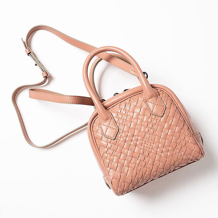 falorni（ファロルニ） ハンドバッグ 19 イントレチャート レザー