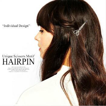 ヘアピン ビンテージシザースデザインヘアピン ヘアクリップ パーティ