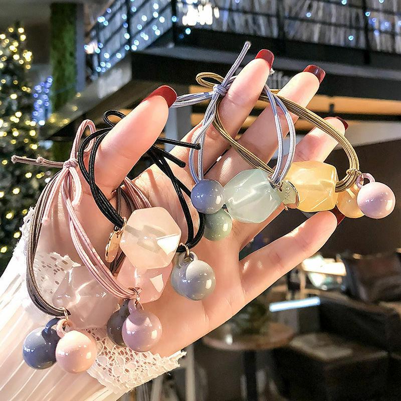 マーメイド ひらひらリボン♡ツイン♡ヘアゴム♡グリーングラデ マーメイド ヒラヒラリボン♡ツイン♡ヘアゴム♡グリーングラデ