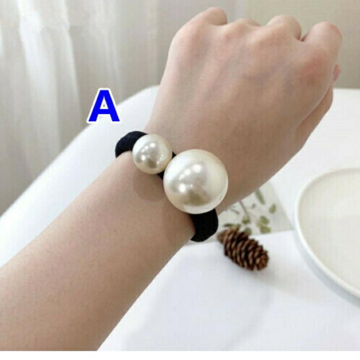 クリアパールヘアゴム4個セット ヘアゴム パール4連ヘアゴム : ZOZOTOWN Yahoo!店 - 通販