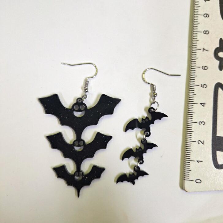 ピアス トリプルこうもりフックピアス 新発売セール 大人 かわいい 
