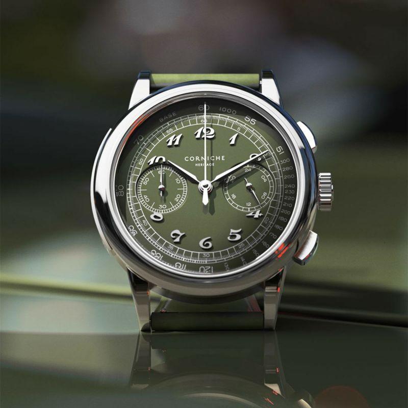CORNICHE（コーニッシュ） 【世界限定249本】 腕時計 メンズ Heritage