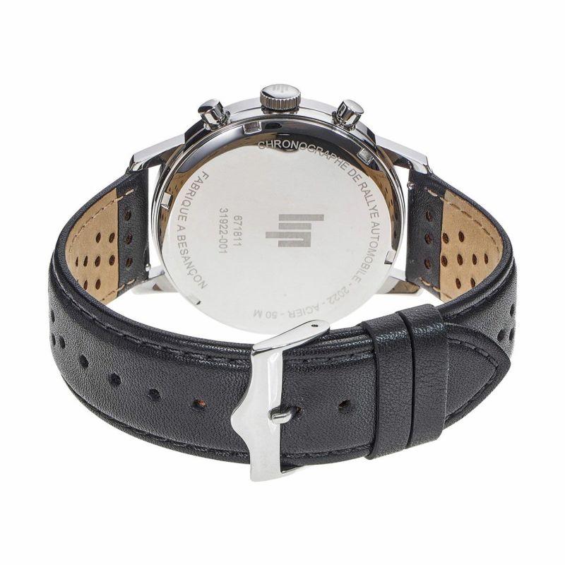 リップ LIP 腕時計 メンズ Rallye 38mm 39mm 41mm ラリー パンダ メカクォーツ シルバー ブルー ブラック レザーベルト 革ベルトの画像