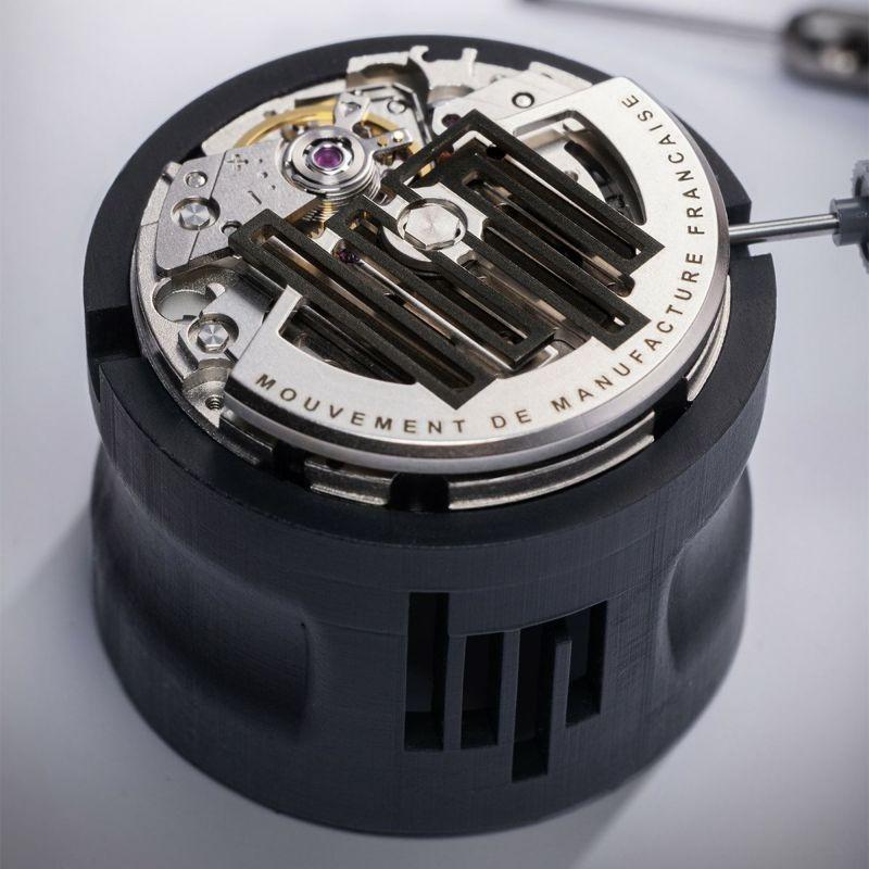 リップ LIP 腕時計 自動巻き 機械式 メンズ MANUFACTURE TYPE 14 マニュファクチュール タイプ14 シルバー サンド ベージュ レザーベルト 革ベルトの画像